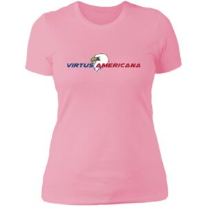 Virtus Americana - NL3900 Ladies' Boyfriend T-Shirt - Light Pink, L